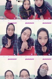 Kiki Hijab Nakal Live Pamer Toket